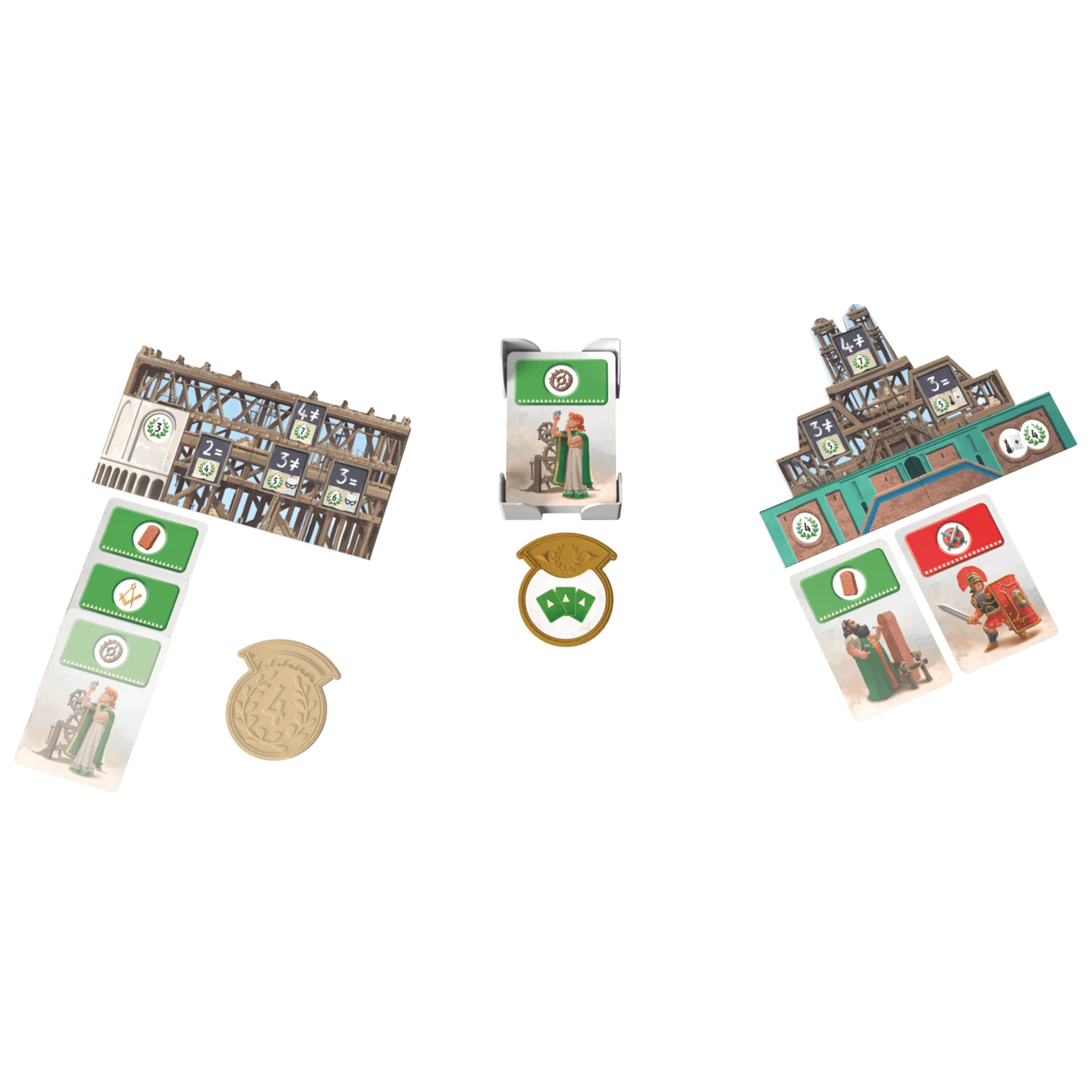 7 Wonders – Architects: Medals