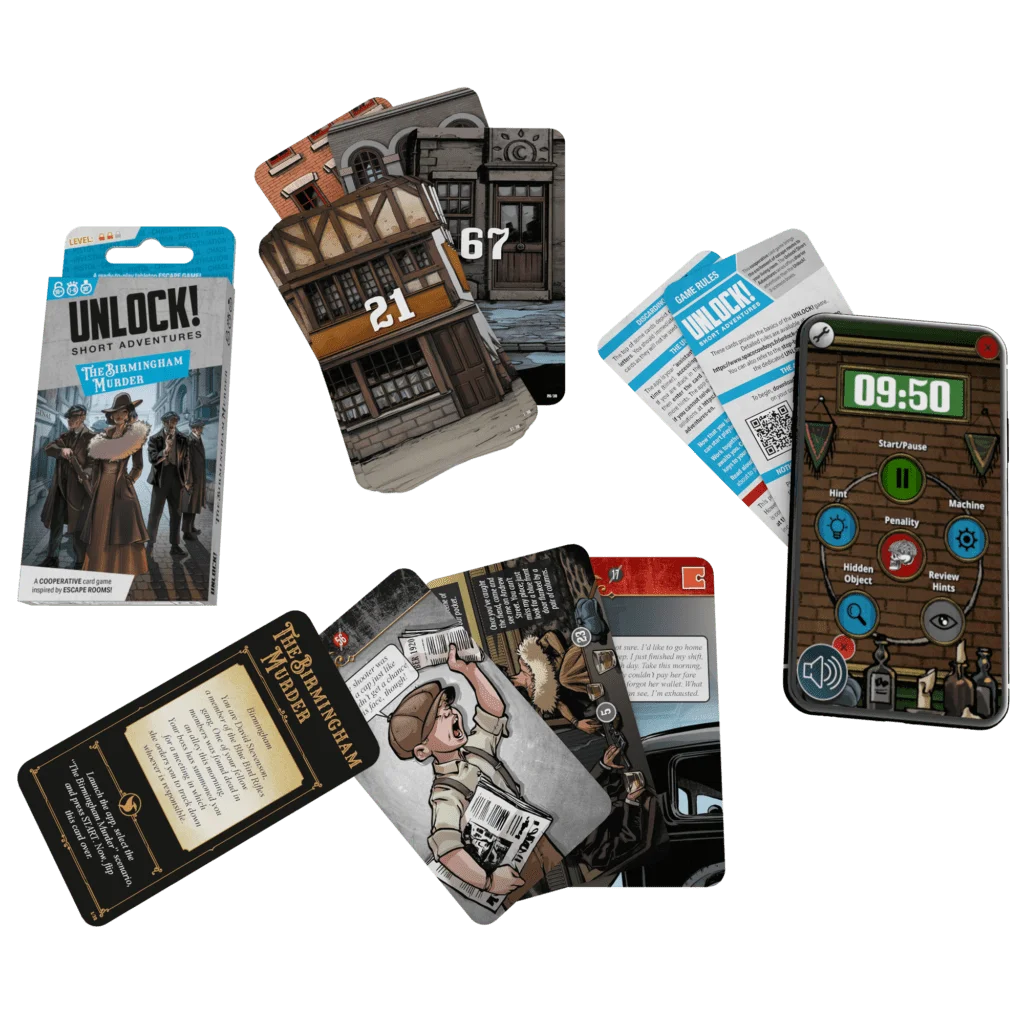 Unlock! – Short Adventures: The Birmingham Murder Unlock! – Short Adventures: The Birmingham Murder