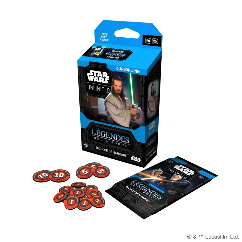 Star Wars™: Unlimited – Légendes de la Force – Deck de démarrage : Qui-Gon Jinn Star Wars™: Unlimited – Légendes de la Force – Deck de démarrage : Qui-Gon Jinn