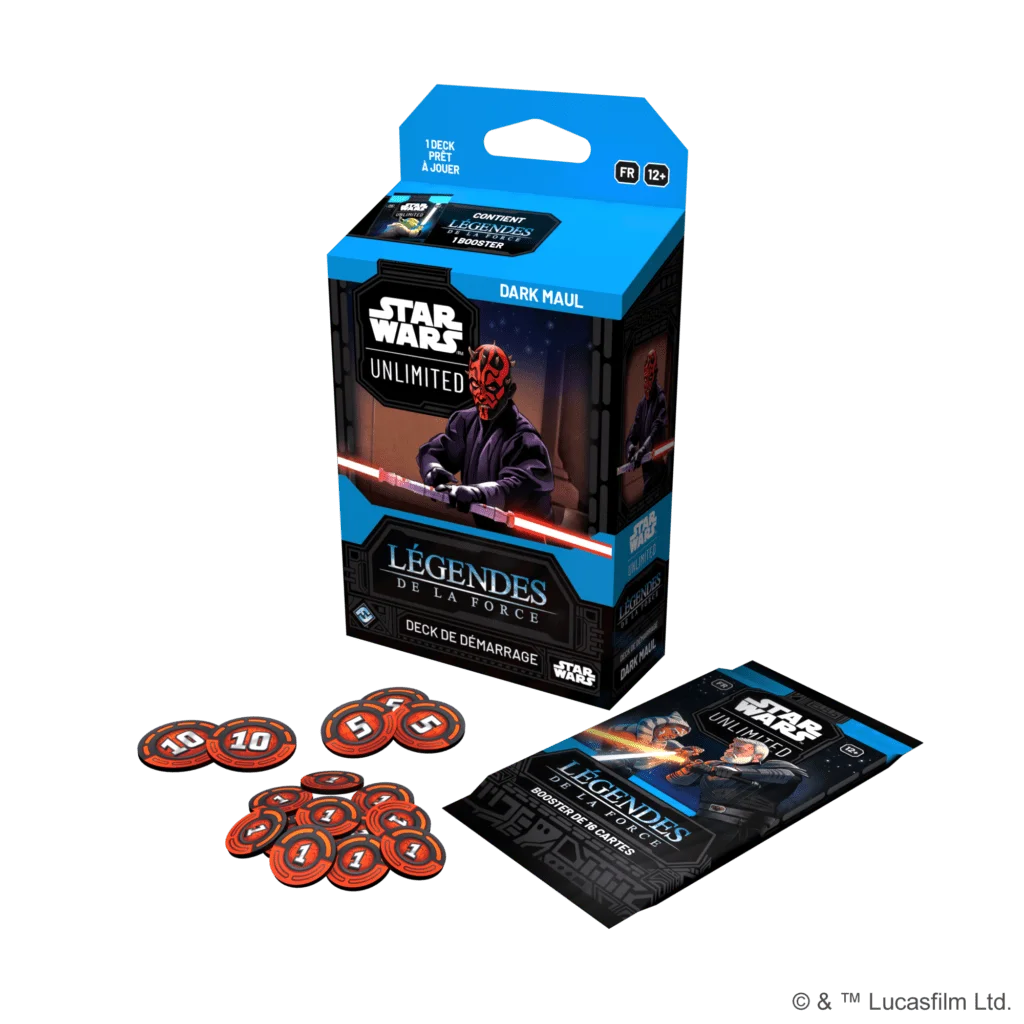 Star Wars™: Unlimited – Légendes de la Force – Deck de démarrage : Dark Maul Star Wars™: Unlimited – Légendes de la Force – Deck de démarrage : Dark Maul